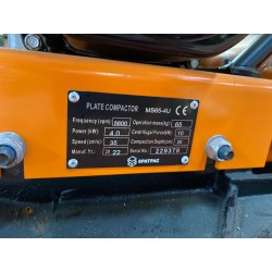 Plaque vibrante 65Kg Spatmat MS65-4U