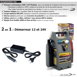 Booster 12/24V démarreur autonome GYS STARTPACK TRUCK
