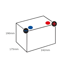 Batterie 12v 60Ah 540A