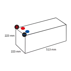 Batterie 12v 180Ah 1400A