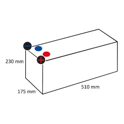 Batterie 12v 120Ah 760A