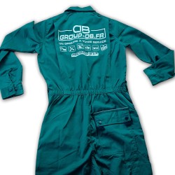 Combinaison de Travail Verte