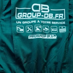 Combinaison de Travail Verte