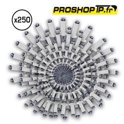 Lot de 250 rivets blancs 4x16mm