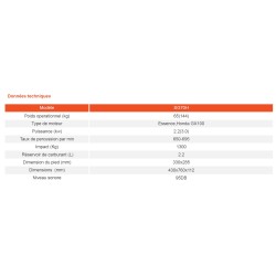 Pilonneuse 65Kg neuve Spatmat SG70H