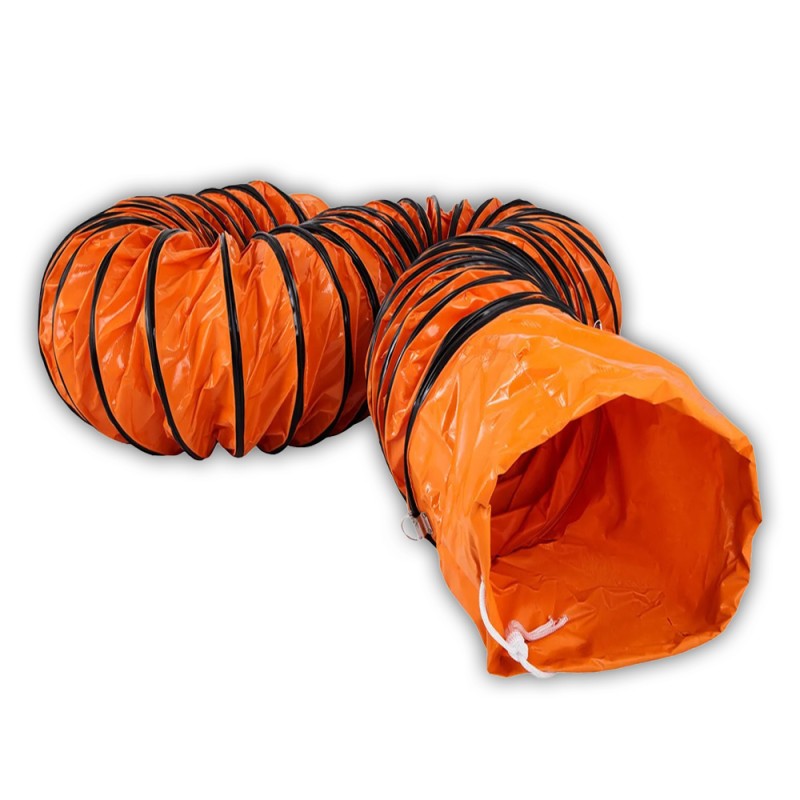 Gaine de ventilation flexible 5m PVC Ø305mm – Tuyau d’extraction 5 m pour ventilateur industriel