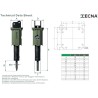 BRH TECNA TBK100 Brise roche hydraulique pour pelle de 1 à 2,5T