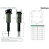 TECNA TBK175 Brise roche hydraulique pour pelle de 2 à 3T