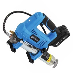 Pompe à graisse électrique sans fil 18V 690bars avec mallette, batterie et chargeur | STILKER