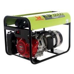 ES8000 AVR 6400W 230V Monophasé essence groupe électrogène Pramac