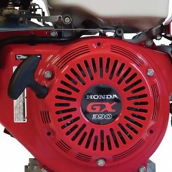 E8000 TRI 6600W 400V / 230V Triphasé essence groupe électrogène sur châssis Pramac