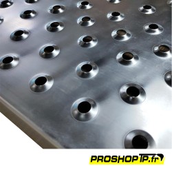 Rampe de chargement 200Kg - 135 x 23 cm acier galvanisé 135 x 23 cm – 200 kg – Anti-dérapante - à l'unité