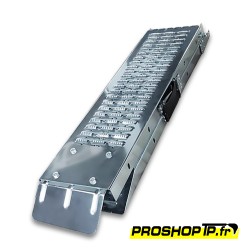 Rampe de chargement pliable 200 Kg acier galvanisé 180 x 23 cm – Anti-dérapante