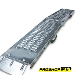 Rampe de chargement pliable 200 Kg acier galvanisé 180 x 23 cm – Anti-dérapante