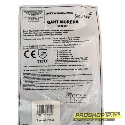 Gants de protection nitrile Murena Securitop - Taille 9 et 10 | ProshopTP