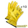 Lot de 10 paires de gants de protection nitrile Murena Securitop - Taille 9 et 10 | ProshopTP
