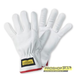 Gants cuir de vachette série Protect – Protection mécanique EN388 Taille 10/XL | ProshopTP