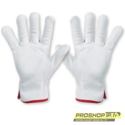 Gants cuir de vachette série Protect – Protection mécanique EN388 Taille 10/XL | ProshopTP