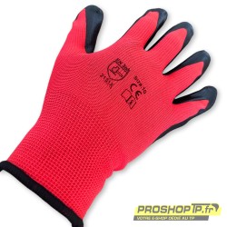 Lot de 10 paires de gants de travail latex texturé – Protection mécanique EN388 Taille 10/XL | ProshopTP