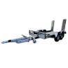 Remorque porte engins 2 essieux 3500kg Moiroud ECO350 neuve