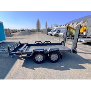 Remorque porte engins 2 essieux 3500kg Moiroud ECO350 neuve