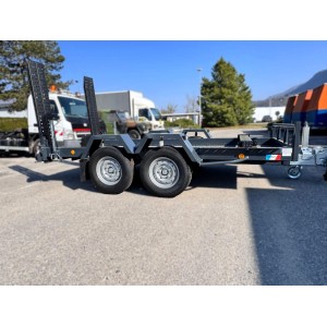 Remorque porte engins 2 essieux 3500kg Moiroud ECO350 neuve