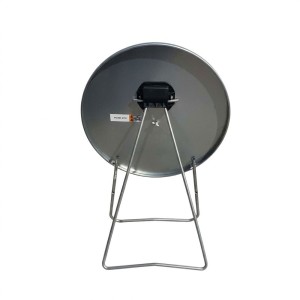 Panneau de chantier B21 85cm Flèche orientable sur pied