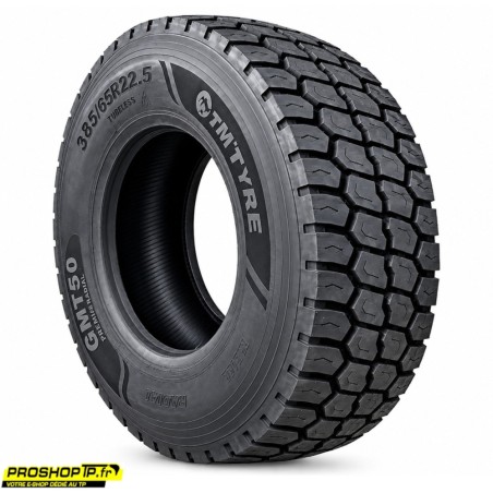 Pneu GMT50 385/65R22.5 M+S 164K pour remorques et semi-remorques