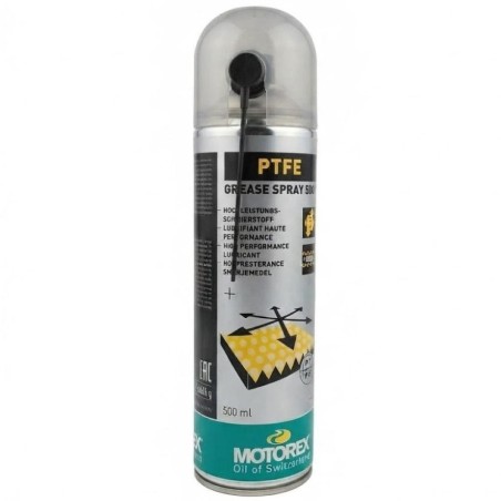 Graisse au Téflon PTFE 500ml Spray Haute Adhérence