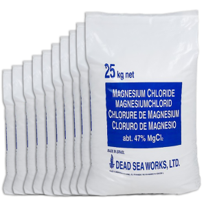 Chlorure de magnésium en palette 40 sacs de 25Kg - Déstockage